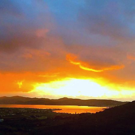 Romantic Sunset Cycladic House In Sotires Moni Christou Dasous Extérieur photo
