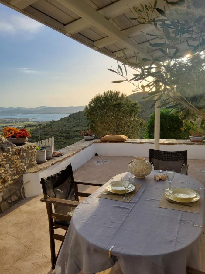 Romantic Sunset Cycladic House In Sotires Moni Christou Dasous Extérieur photo