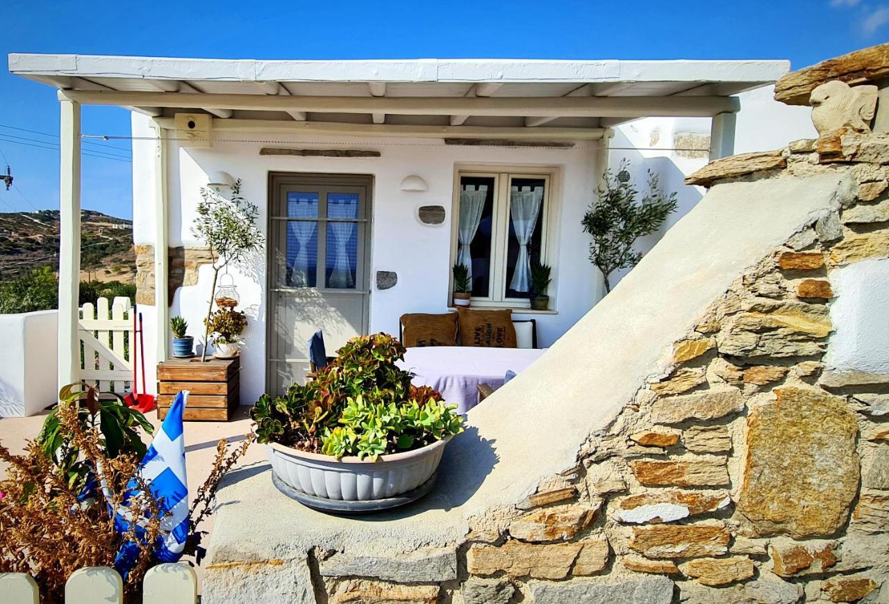Romantic Sunset Cycladic House In Sotires Moni Christou Dasous Extérieur photo