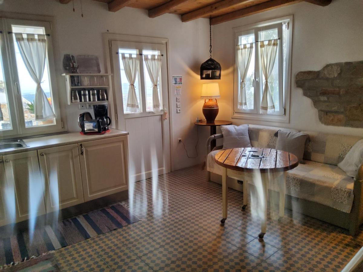 Romantic Sunset Cycladic House In Sotires Moni Christou Dasous Extérieur photo